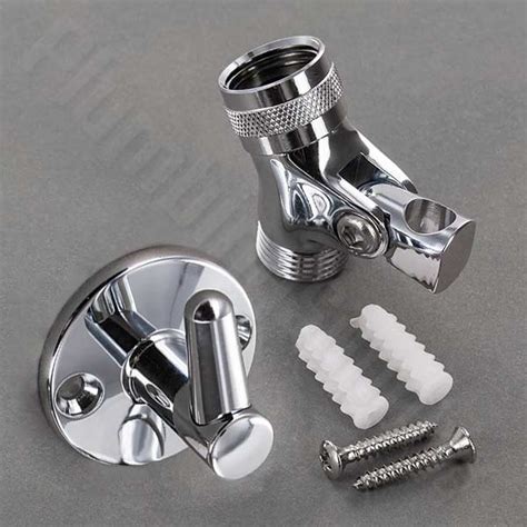 metal handheld shower bracket|shower stalll hand held brackets.